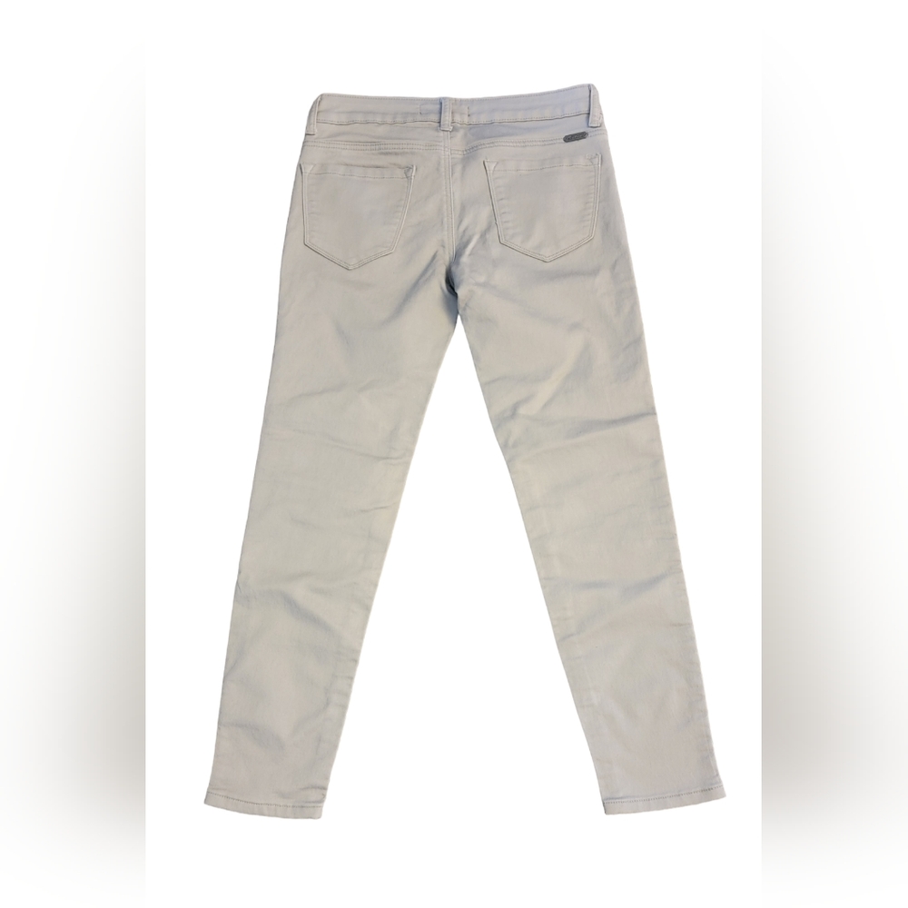 Kan Can Gray Moto Skinny Jeans Size 5/26